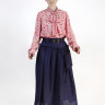 Блуза "Розовые перья", redrobe 63