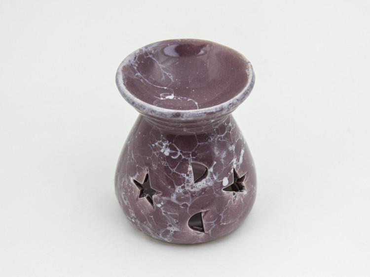 Аромалампа "Луна и звезды №4", керамика, 80 мм