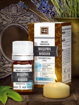 Масло эфирное Мандарин, тм Царство ароматов
