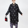 Платье-рубашка oversize, окрашенное техникой нэ-маки сибори, redrobe 10