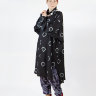 Платье-рубашка oversize, окрашенное техникой нэ-маки сибори, redrobe 10
