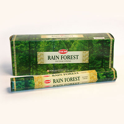 Благовония "Лес после дождя Rain Forest" HEM HEXA шестигранники